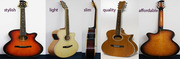 New Slim Acoustic Guitar Handmade with Pick Up (newendguitars.com)