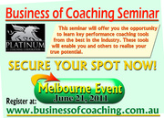 Melbourne Event - The Business of Coaching Seminar