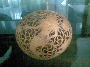 Art handycrafts of Indah Creation(Bali)mermaid coconut carving