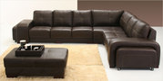  Italian Leather Modular Sofa -Authur