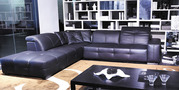 Italian Leather Modular Sofa--Cameron 