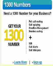1300 Numbers! No contract..No setup fee. Custom features. (1300 Number