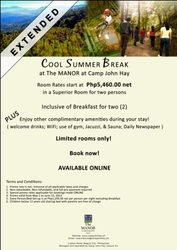 Cool Summer Break Promo at the Best Hotel in Baguio