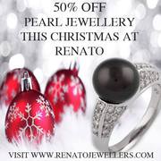 Christmas Offer - 50% off All Pearl Jewellery at Renato Jewellers
