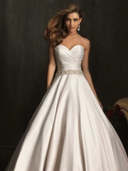 Cheap Satin Wedding Dresses 2014