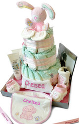 Unique Personalised Nappy Cakes for Baby Shower
