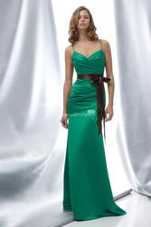 Green Wedding Party Gowns