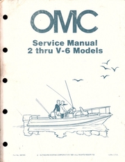Outboard Motor Service Manuals