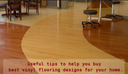 Look no further for quality vinyl flooring design for homes
