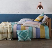 144$ Price For Rory Pastels Quilt Cover Set by Kas Room At Elan Linen