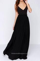 BridesmaidDesigners offer a large range of Black Wedding dresses