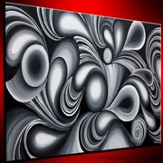 Abstract Digital Canvas Oil Paintings