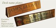 Get unique desk name plates - MyChoice@Firebridge