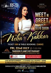 Meet N Greet with Selfie Queen Neha Kakkar at Tandoori Flames