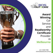We are Award Winning Car Service and Roadworthy Certificate Provider