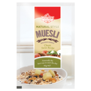 Try Anchor Natural Style Muesli Portion Pack from Goodman Fielder