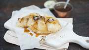 Delicious Empanadas with Blue Cheese,  Bone Marrow and Black Truffle Re