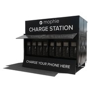 Phone charging station with amazing security features