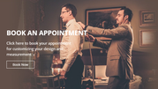 Schedule an Appointment with our Bespoke Tailor in Richmond