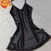 Buy V-Neck Silk Nightgown Online At G Flashy