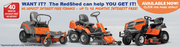 At The RedShed,  we offer INTEREST FREE FINANCE OPTION for RideonMowers