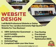 I will Build Professional Website or Online Store for You          