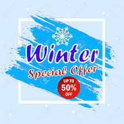 special winter offer for Friday