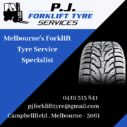 Solid Forklift Tyre Replacement in Melbourne				