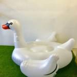 Inflatable White Swan | Toy for Kids & Adults | Jenjo Games - Australia