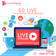 LIVE STREAM STUDIO MELBOURNE,  LIVE STREAMING AND VIDEO PRODUCTION