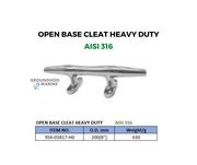 OPEN BASE CLEAT HEAVY DUTY/ AISI 316