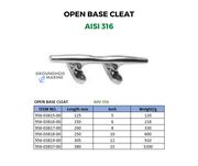 OPEN BASE CLEAT/ AISI 316