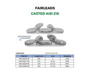 FAIRLEADS/ CASTED AISI 316