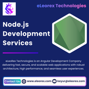 Best Nodejs Development Company | eLeoRex Technologies