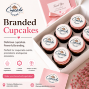 Branded Cupcakes in Melbourne - The Cupcake Desire